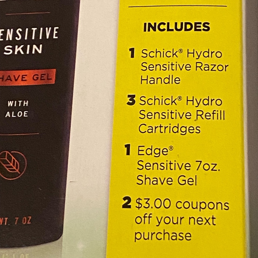Schlick Hrydro Sensitive Razor Set - Picture 2 of 4